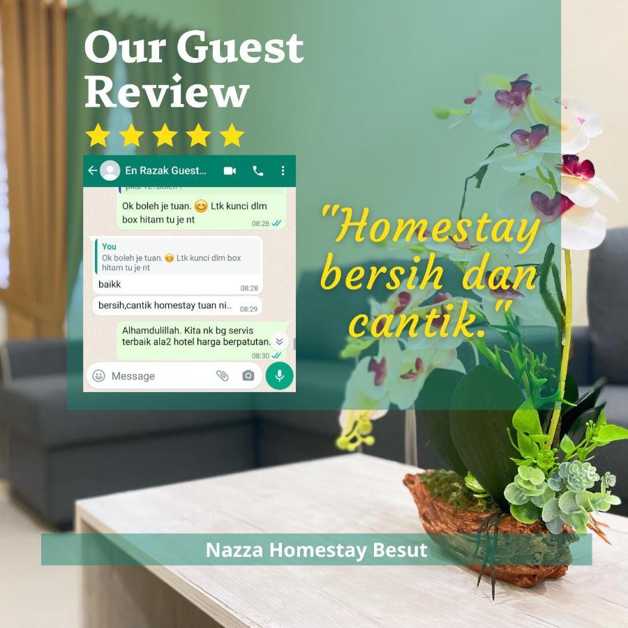 Nazza Homestay Besut With Swimming Pool Kampung Raja Exterior photo